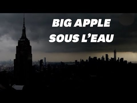 New York en proie à des inondations après de forts orages