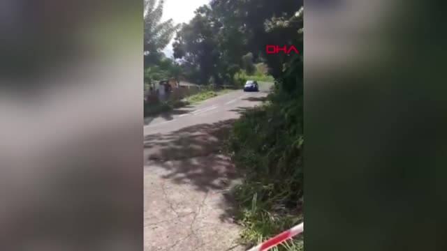 Yarış otomobilleri izleyenlerin arasına daldı 7 yaralı