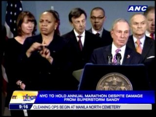 NYC Mayor: City marathon a boon for business