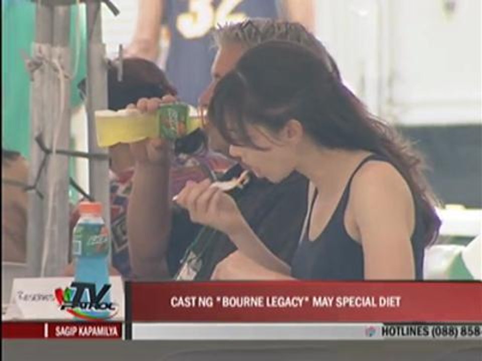 Diet of 'Bourne' cast revealed