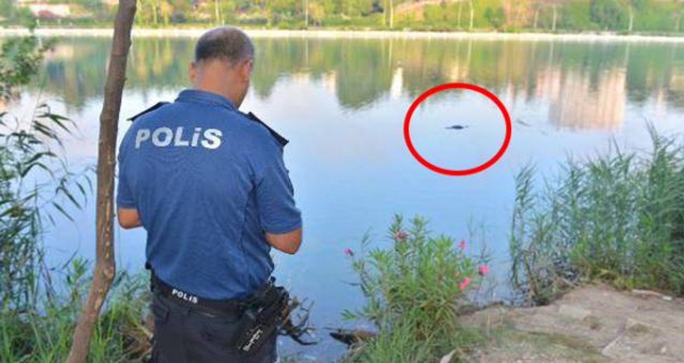 Nehirdeki cesedi fark eden vatandaşlar, hemen polise haber verdi