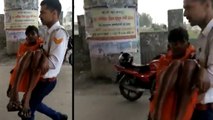 शाहजहांपुर: वीडियो वायरल होने के बाद इस पुलिसकर्मी की हर तरफ हो रही है तारीफ, जानिए मामला