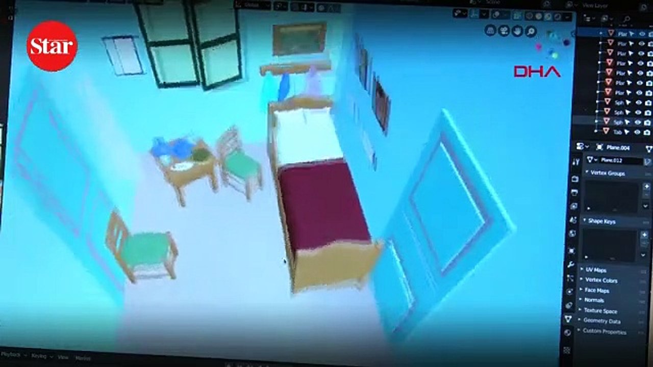 Mühendislik öğrencisi geliştirdi: Artık ünlü tabloların içerisinde gezinmek mümkün...