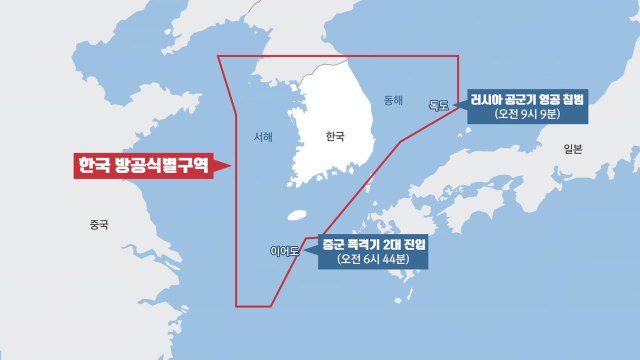 중·러 군용기, 카디즈 침범...軍, 경고사격 / YTN