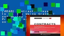 [READ] Contracts: Keyed to Courses Using Crandall and Whaley s Cases, Problems, and Materials on