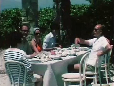 Valéry Giscard d'Estaing - Déjeuner à Bregançon - Juin 1976