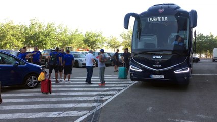 Salida del Levante hacia hacia la Algorfa para la Pretermporada