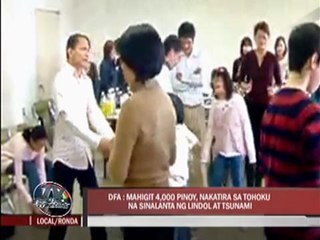 Download Video: ‘More than 4,000 Pinoys live in places hit by quake in Japan’