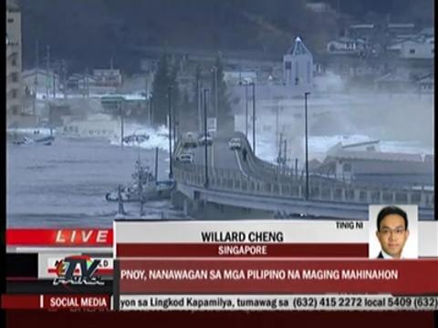 P-Noy calls on Filipinos to stay calm