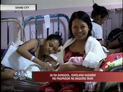 16 'New Year' babies born in Davao City