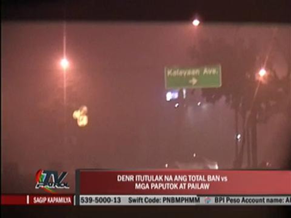 DENR pushing total fireworks ban