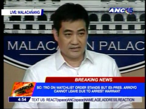 Topacio's 'family jewels' saved - Lacierda