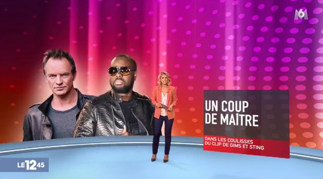 Maître Gims et Sting dévoilent les premières images de leur nouveau clip Reste