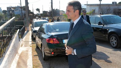 Στο Κόκκινο Λιμανάκι ο Κυριάκος Μητσοτάκης