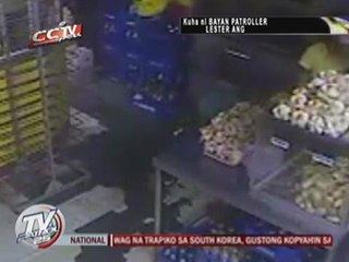 Bakery theft caught on CCTV camera