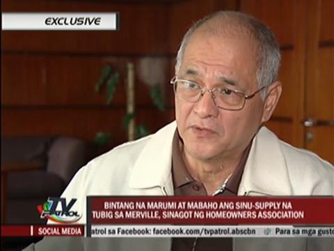 Merville homeowners' group denies dirty water allegations