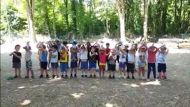 Les enfants du centre aéré l'Oasis répètent leur spectacle de vendredi