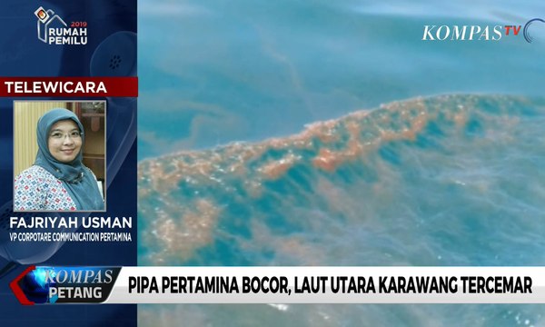 Laut Utara Karawang Tercemar Akibat Pipa Minyak Bocor, Ini Tanggapan Pihak Pertamina