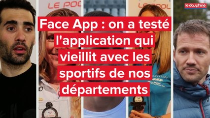 Fourcade, Giroud, Ogier... : on a testé Face App sur les sportifs de nos départements