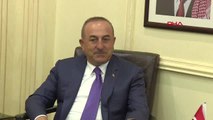 Çavuşoğlu, Ürdün Dışişleri Bakanı Ayman Safadi ile görüştü