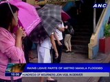 Rains leave parts of Metro Manila flooded