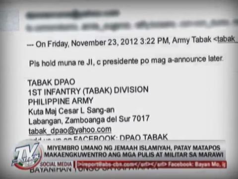 EXCL: Intel report warns vs terrorist activity in Metro Manila