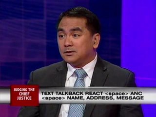 Judging the Chief Justice