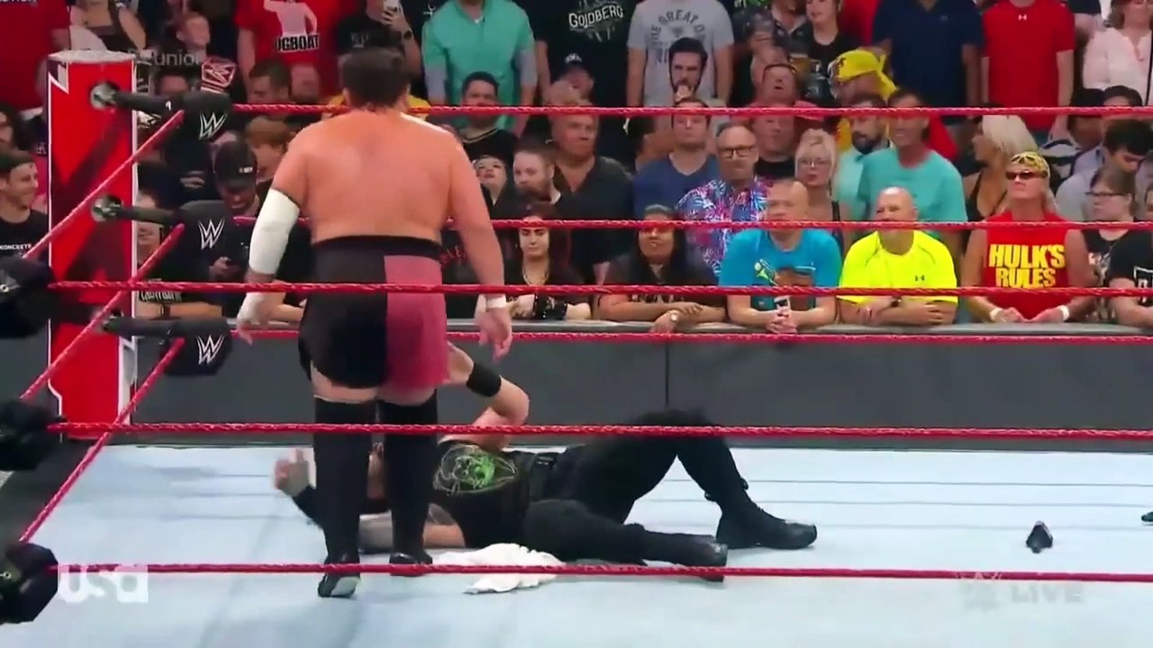 Full match Roman vs Samoa joe _ WWE RAW 22 JULY 20(720P_HD)