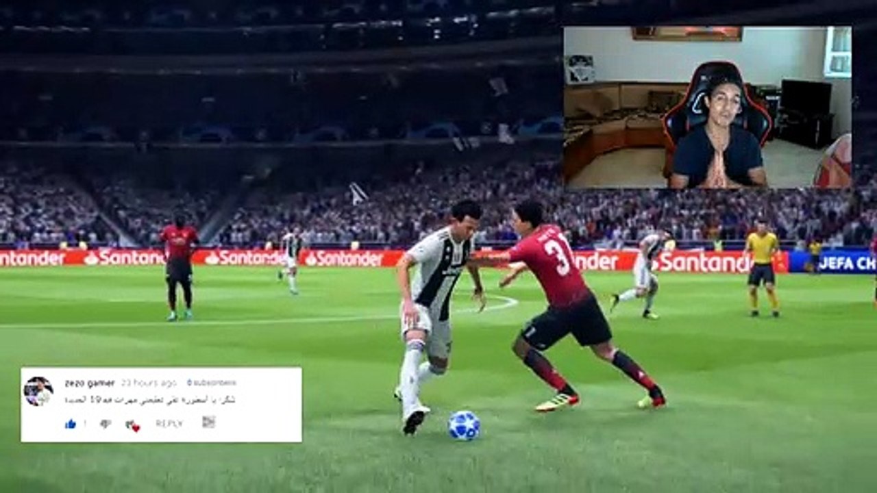 مهارة_جديدة_في_فيفا_19_لتخطي_أي_مدافع_