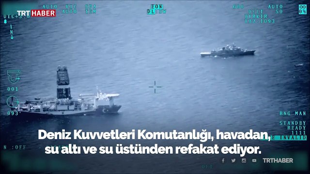 Donanmadan sondaj gemilerine kesintisiz refakat