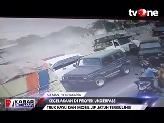 Kecelakaan di Proyek Underpass di Yogyakarta