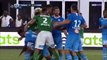 Football : bagarre générale à la fin d'un match amical entre Marseille et Saint-Étienne