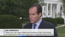 US tells Maduro he has little time left to resign