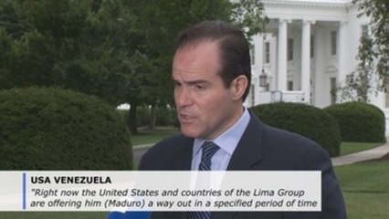 US tells Maduro he has little time left to resign