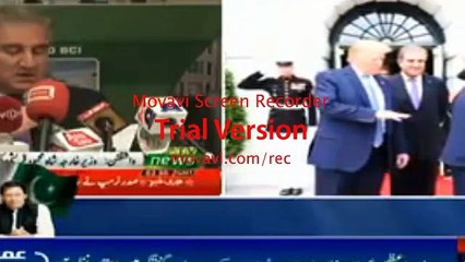 پی ٹی آہی کے شاہ مہمددقریشی کی امریکہ میں پریس کانفرنس