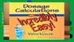 Livre audio Dosage Calculations: An Incredibly Easy! Workout (Incredibly Easy!) (Incredibly Easy!