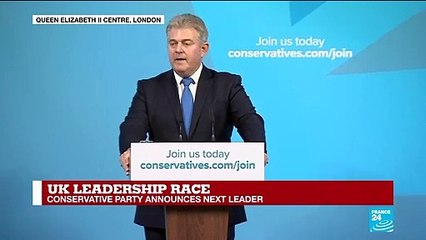 UK leadership race: "I want to thank say thank you to our current PM Theresa May"