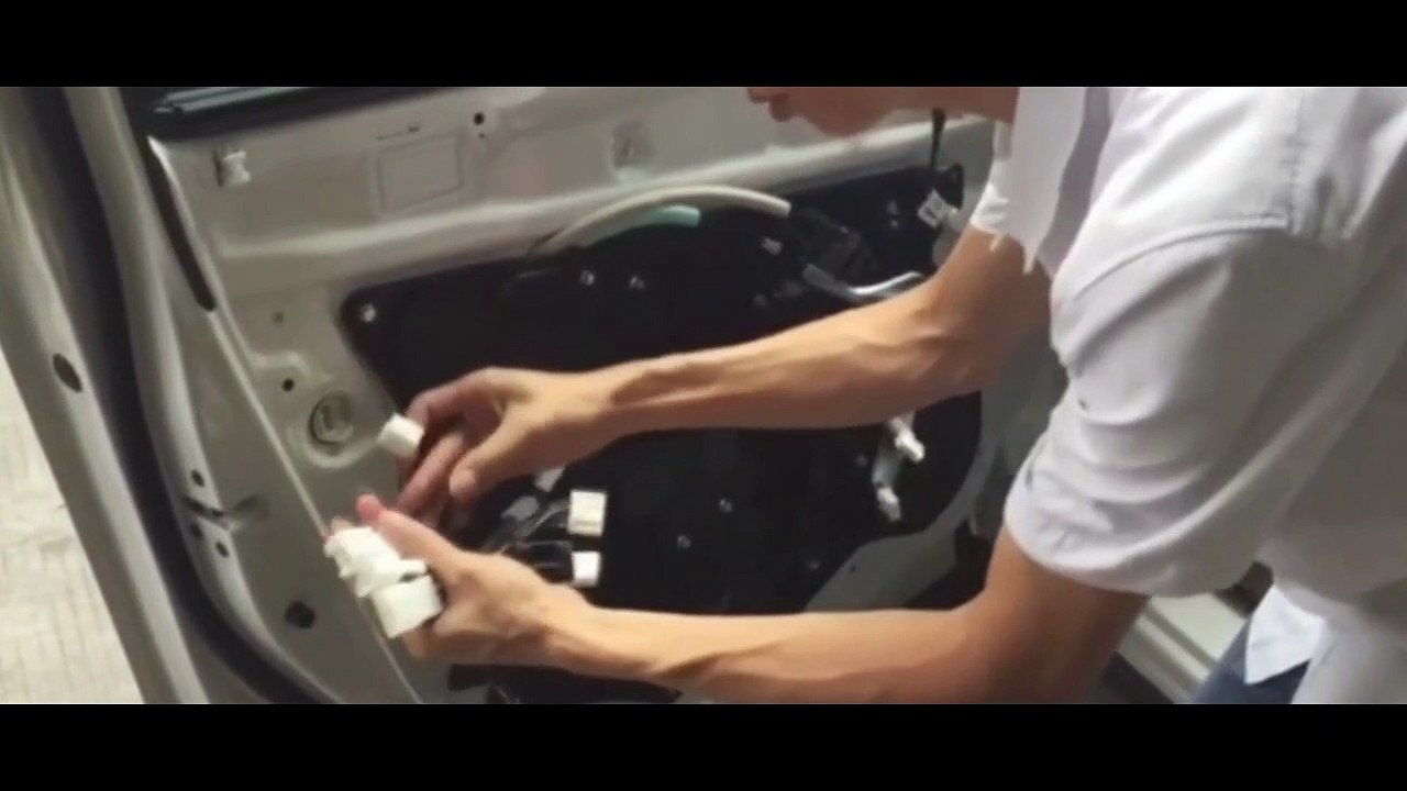 Mazda CX5 window mirror module installation