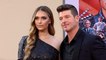 April Love Geary and Robin Thicke "Once Upon a Time in Hollywood" World Premiere Red Carpet