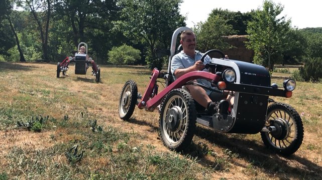 Saint-Léonard-des-Bois. Balade en Swincar, véhicule électrique