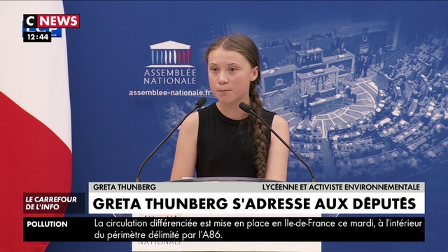 Greta Thunberg : «Si nous ne faisons rien, nous ne serons plus en mesure de revenir en arrière»