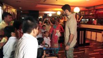 Nandish Singh Sandhu Watching ‘Super30’ With Orphanage Children At Gaiety Galaxy