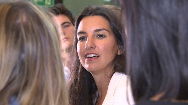 Rocío Monasterio en la Asamblea de Madrid