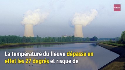 La centrale nucléaire de Golfech stoppée par la canicule