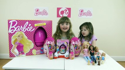 Barbie Bonecas e Kinder ovo Surpresa