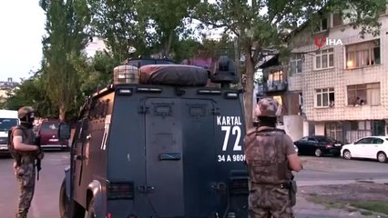 İstanbul'da helikopter destekli uyuşturucu operasyonu