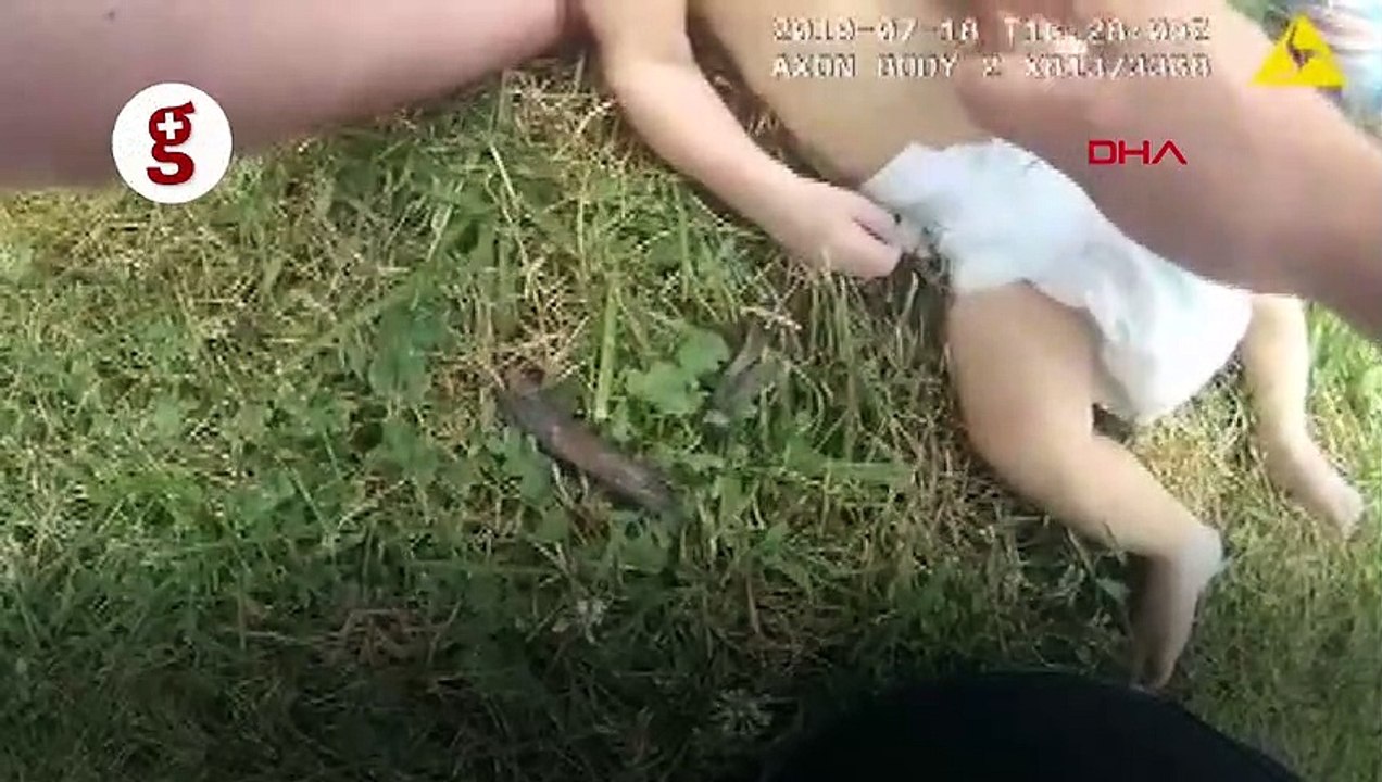 Polis, kalbi duran bebeği böyle hayata döndürdü
