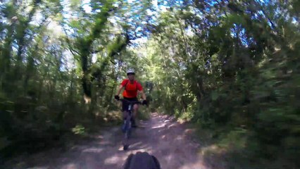 Toulaud/Charmes-sur-Rhône : nouvelle sortie à VTT