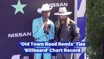 The 'Old Town Road' Remix Brings A New Chart Record