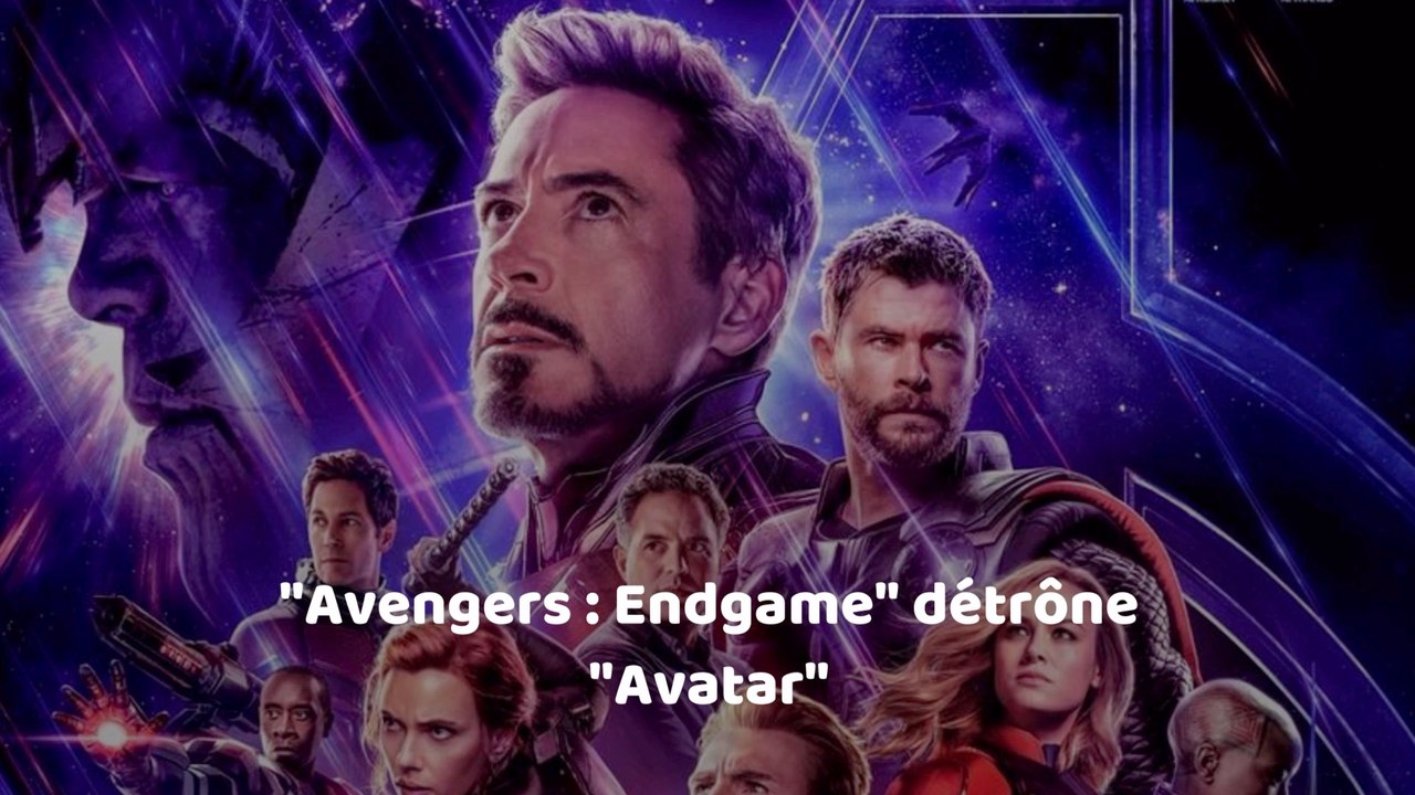 "Avengers Endgame" devient le film le plus rentable de l'histoire du cinéma